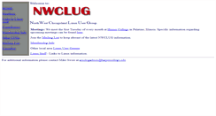 Desktop Screenshot of nwclug.harpercollege.edu