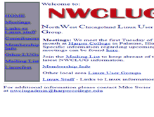 Tablet Screenshot of nwclug.harpercollege.edu