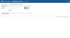 Desktop Screenshot of admpsps1.harpercollege.edu