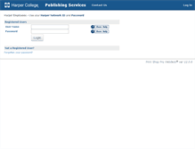 Tablet Screenshot of admpsps1.harpercollege.edu